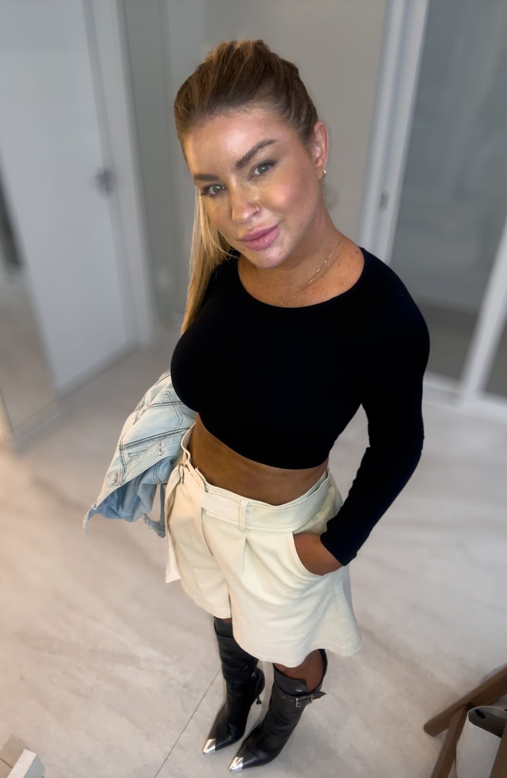 Bermuda em alfaiataria Cordelia