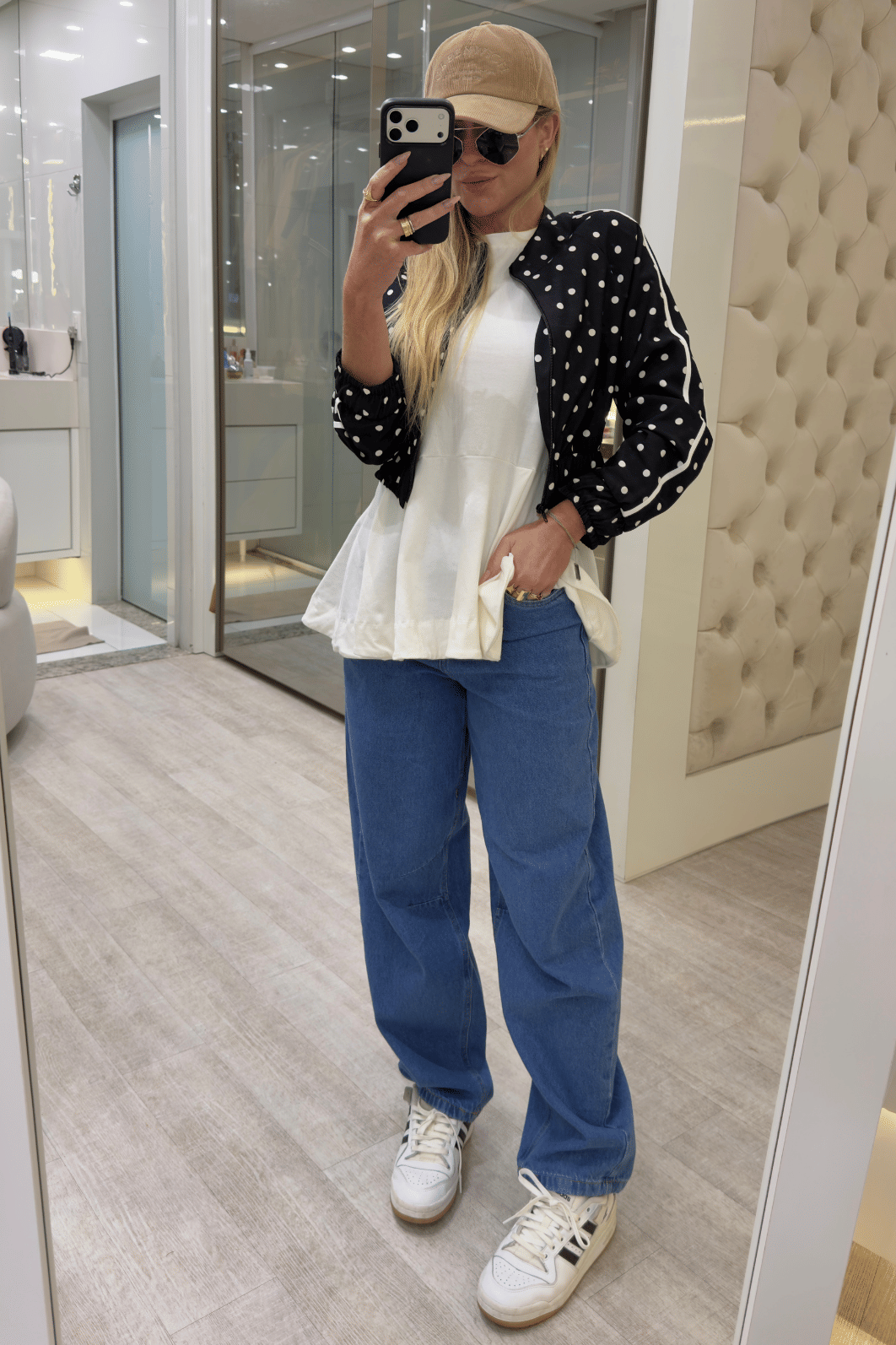 Calça jeans Ballon Ariana Calça jeans Ballon Ariana