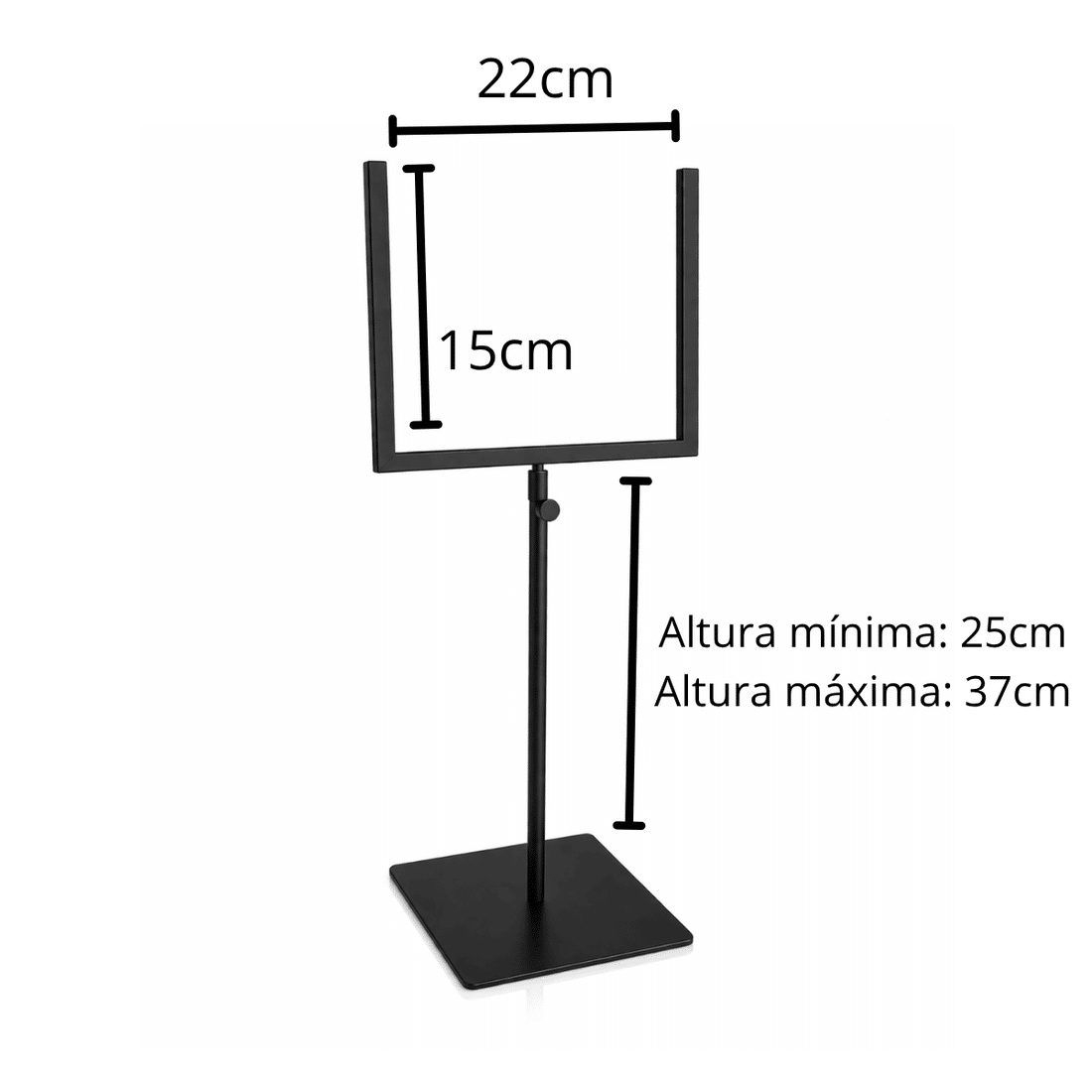Porta Preço de Mesa