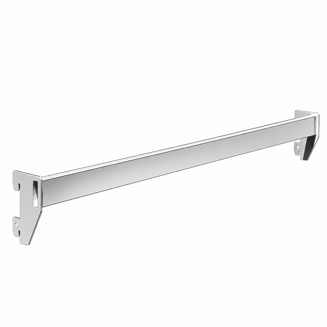 Barra Reta para Cremalheira Tubo 10x30mm Cromado Barra Reta para Cremalheira Tubo 10x30mm Cromado