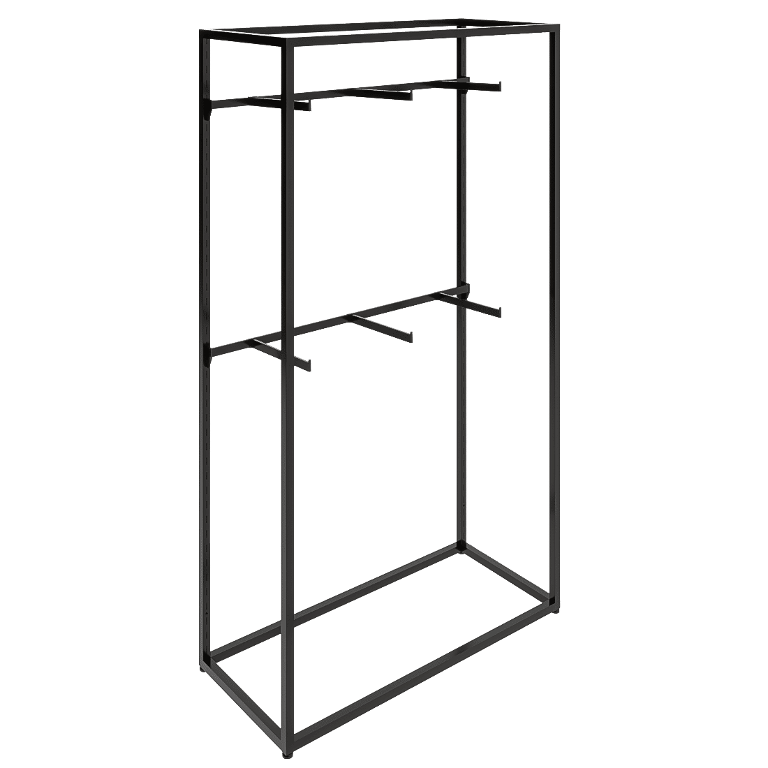 Armário Expositor com Cremalheira 120cm
