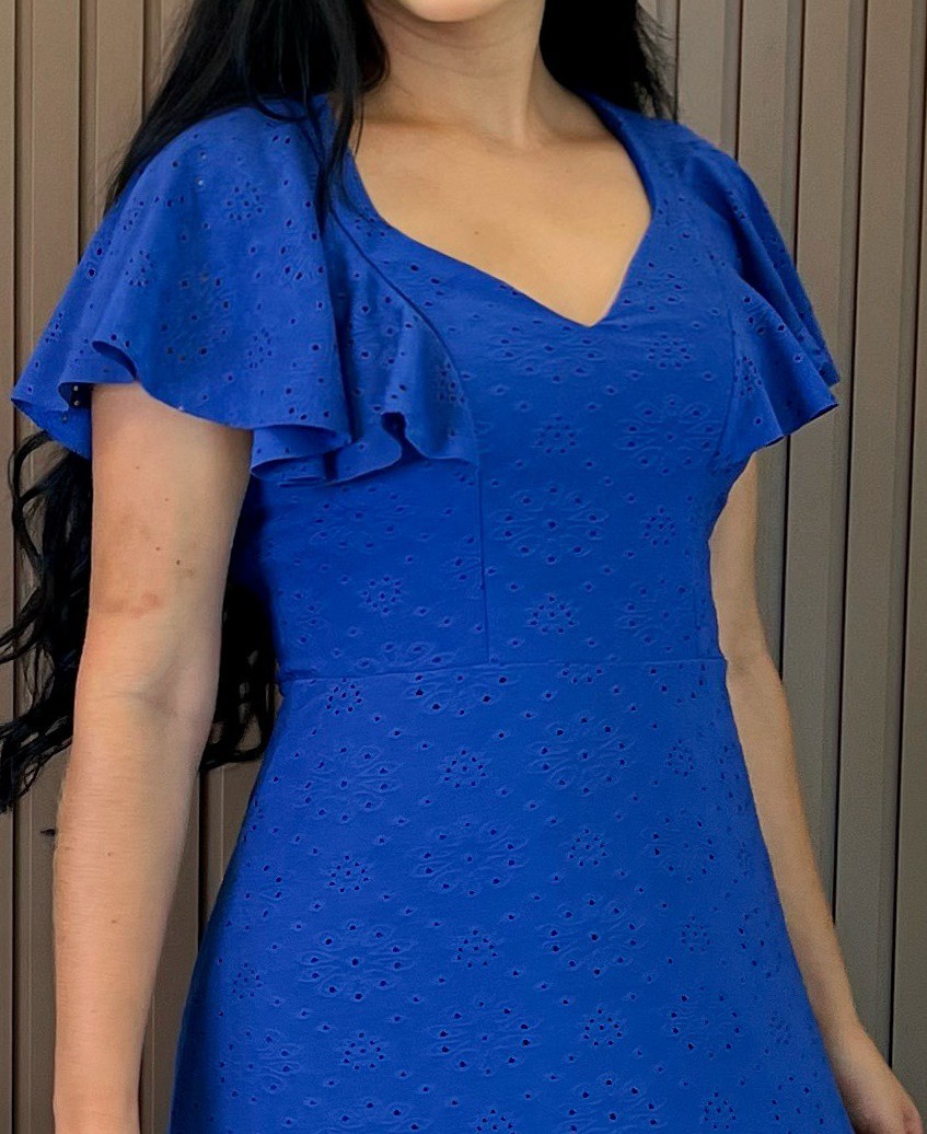 Vestido Midi Malha de Lese 3419 Vestido Midi Malha de Lese 3419