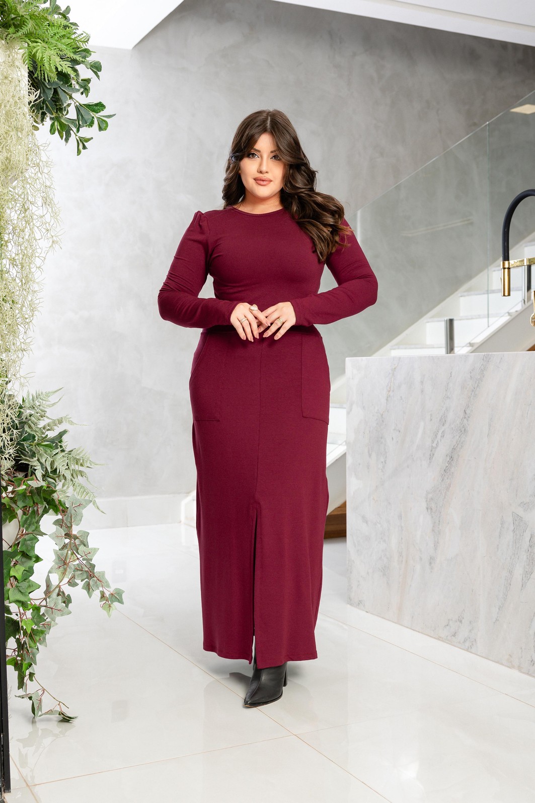 Conjunto Moletinho Saia Longa e Blusa Conjunto Moletinho Saia Longa e Blusa