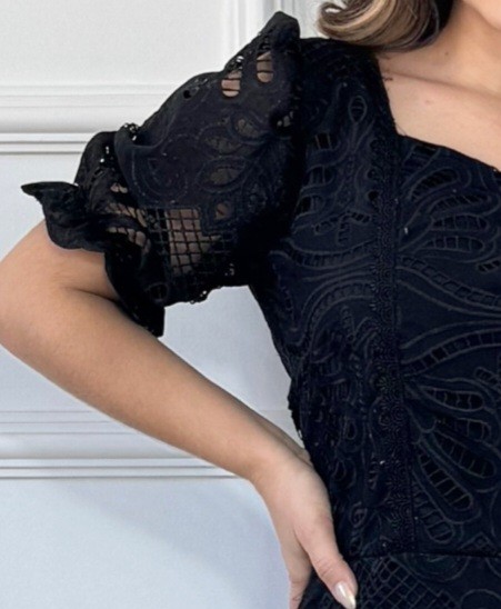 Vestido Tubinho Renda 8329