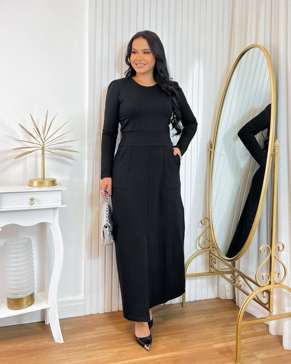 Conjunto Moletinho Saia Longa e Blusa Conjunto Moletinho Saia Longa e Blusa