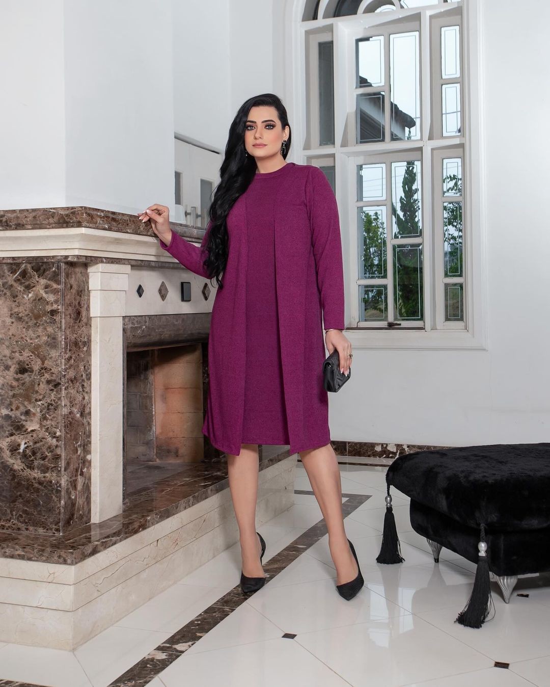 Vestido Lazinha Com Cardigan 0120 Vestido Lazinha Com Cardigan 0120