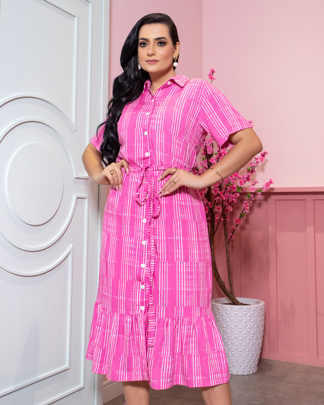 Vestido Chemise 0413 Vestido Chemise 0413