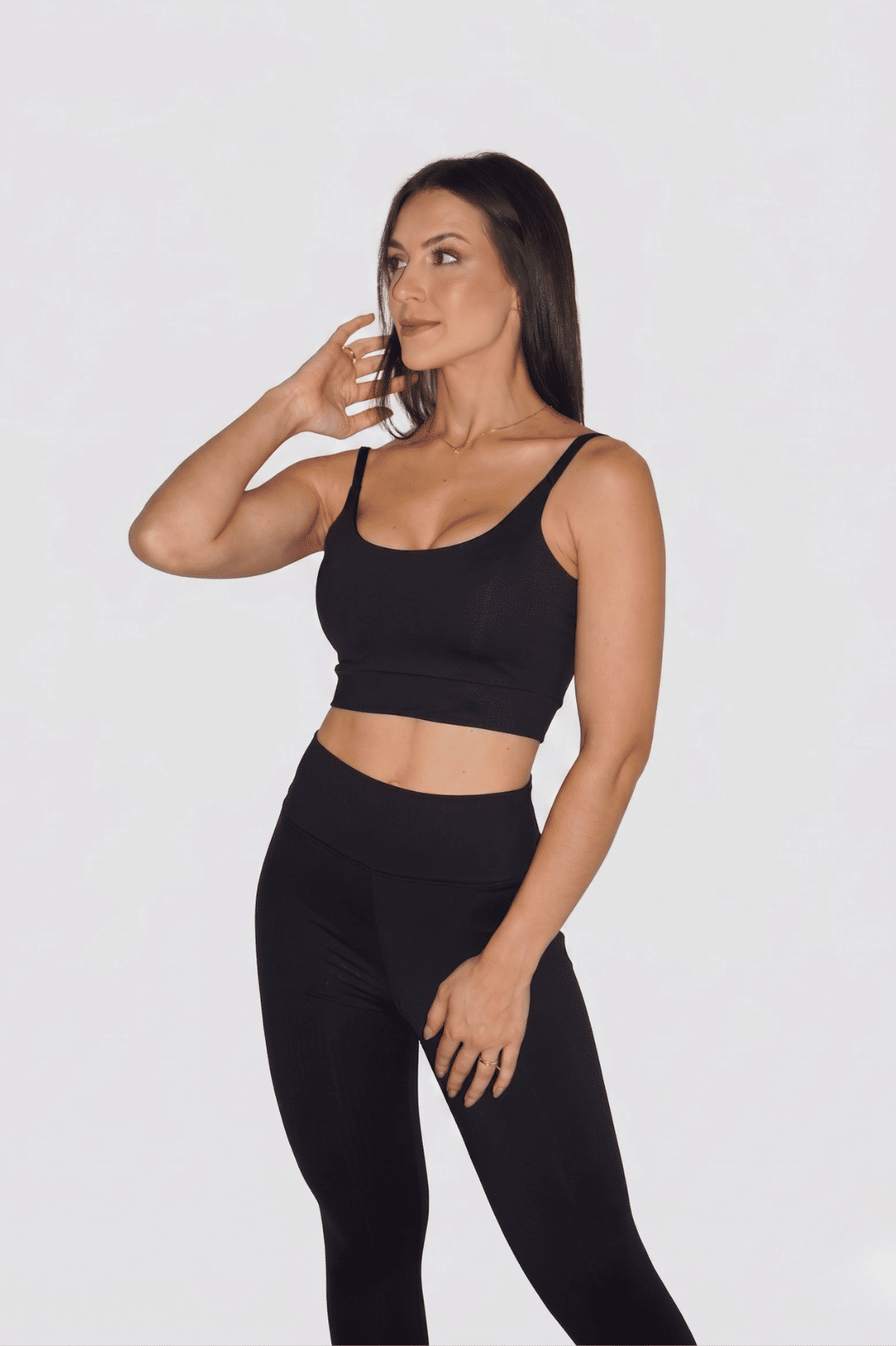 Top Alcinha Shape cor Preto