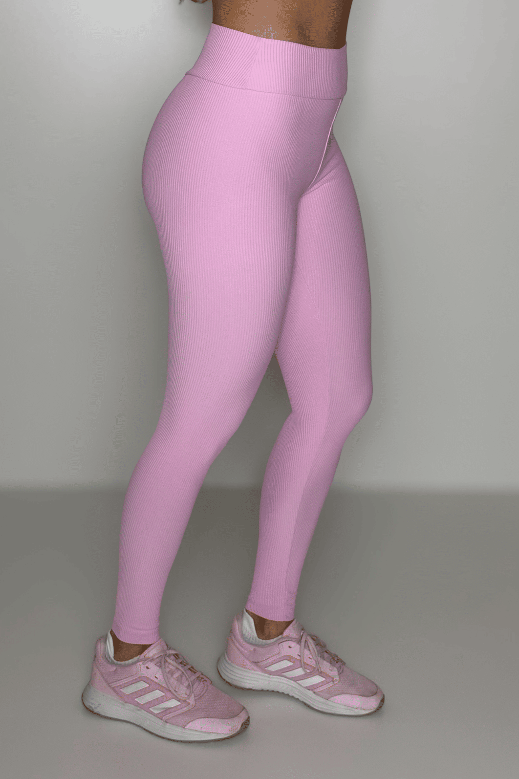 Legging Eleve cor Rosa Claro Canelado