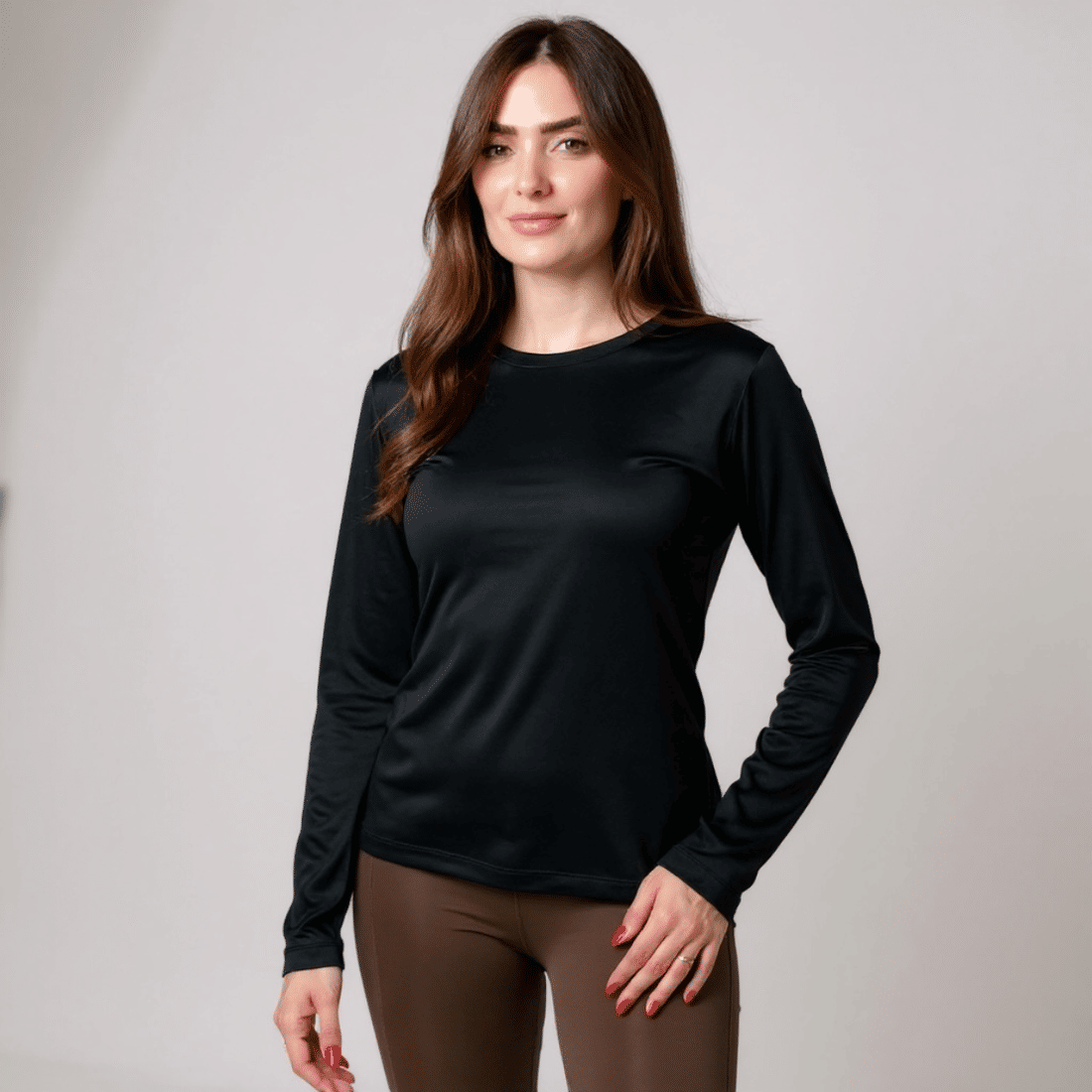 Blusa Térmica Manga Longa cor Preto