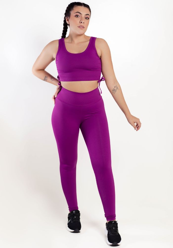 Legging Fitness cor Açai