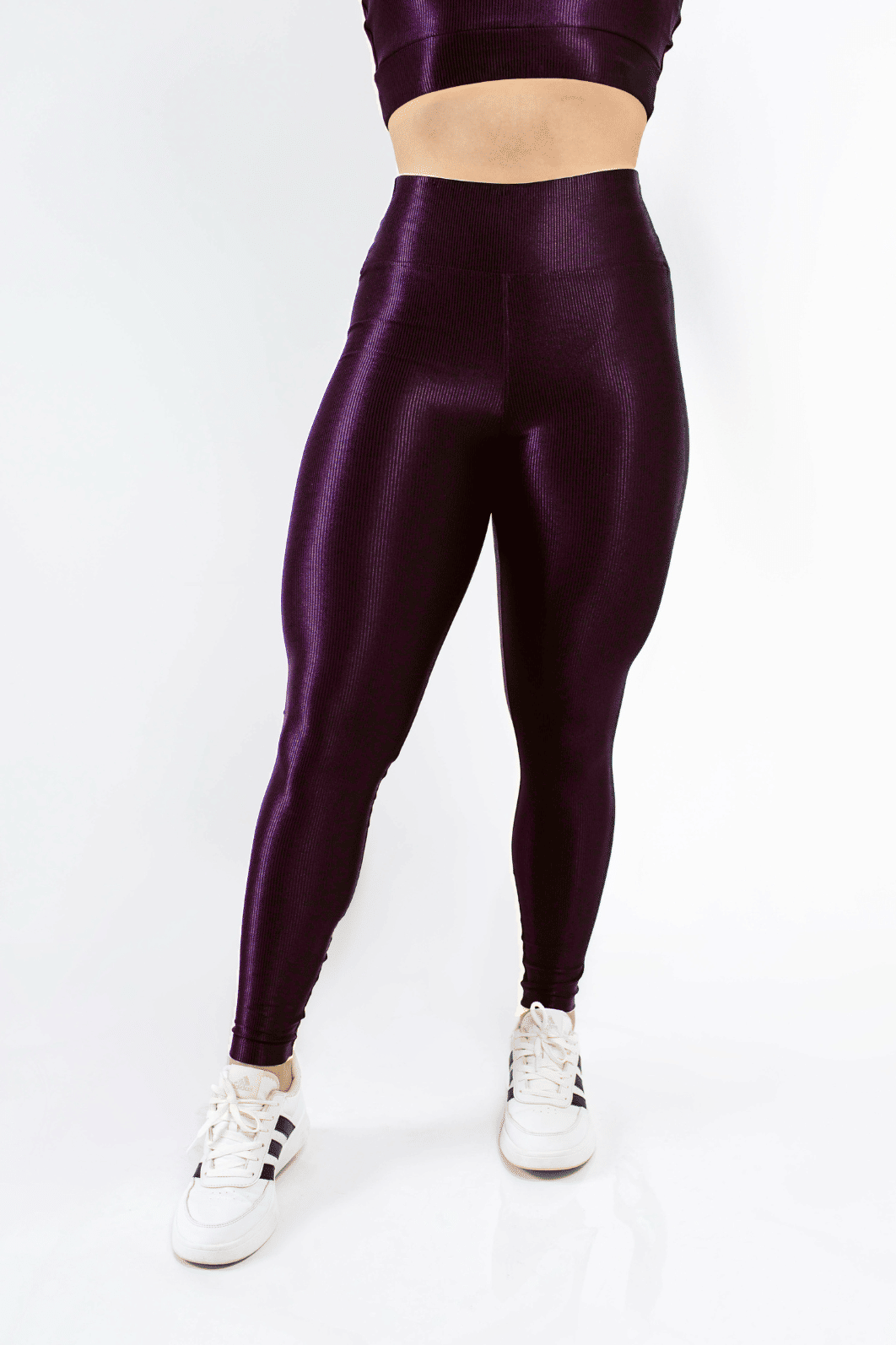 Legging Canelada cor Vinho Intenso