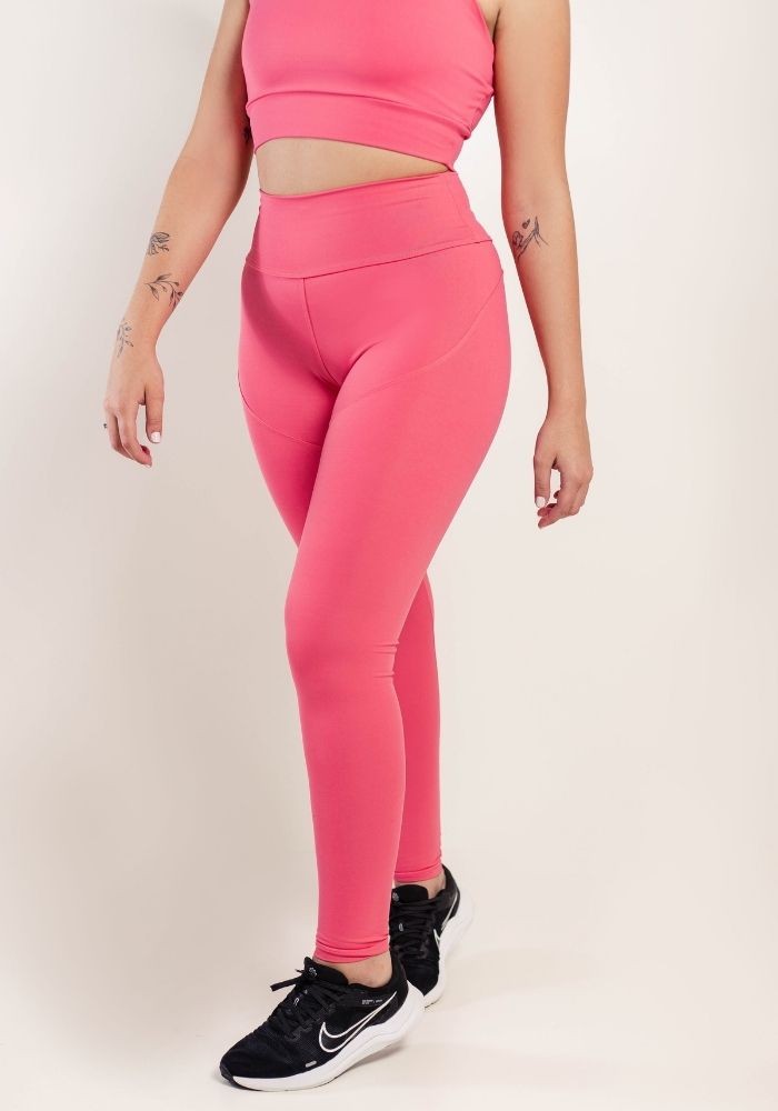 Legging Fitness cor Goiaba Levanta Bumbum Legging Fitness cor Goiaba Levanta Bumbum
