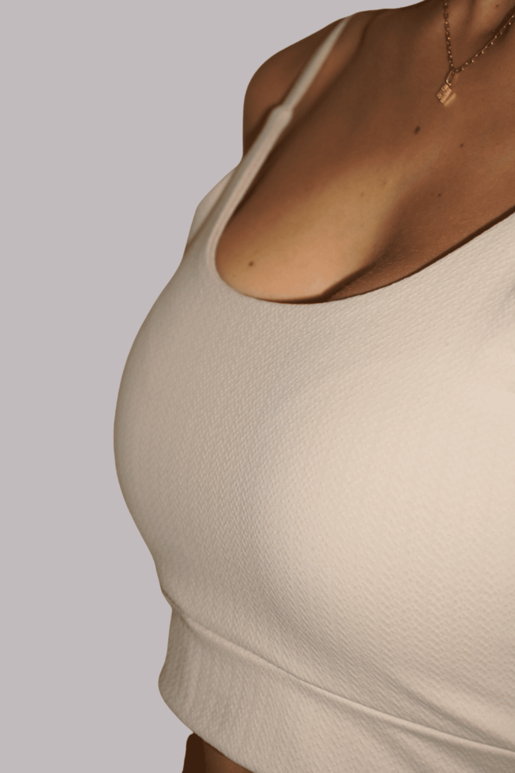 Top Alcinha Shape cor Nude