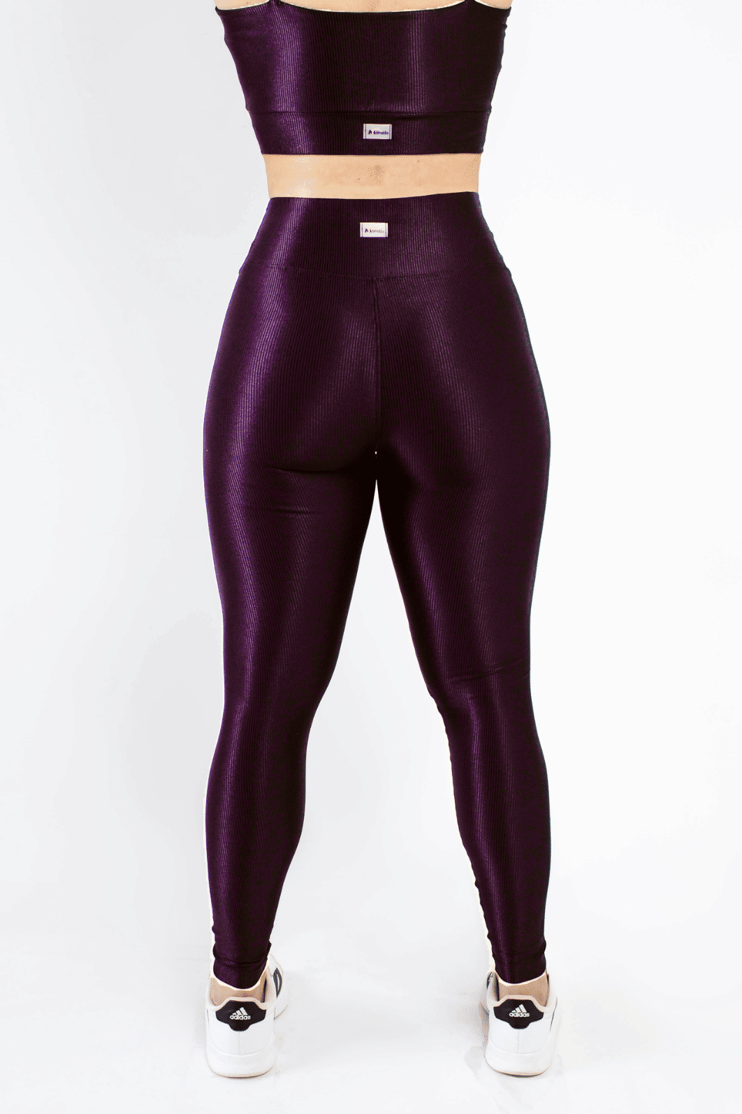 Legging Canelada cor Vinho Intenso
