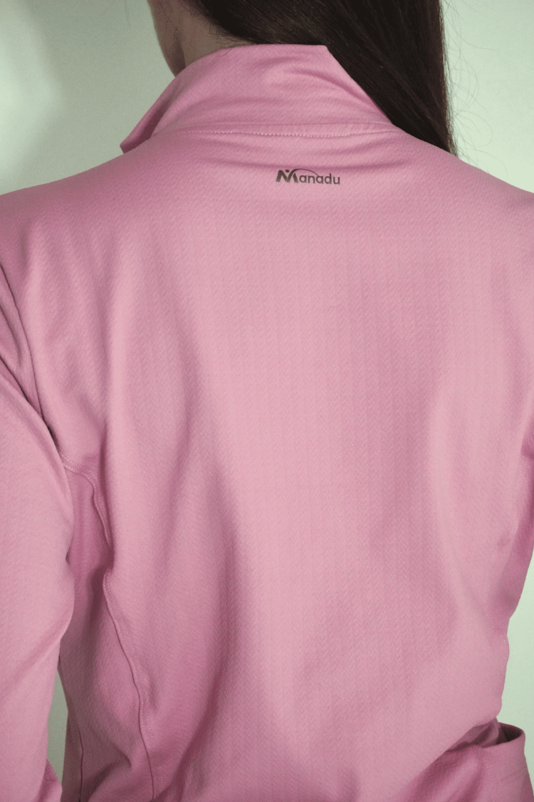 Jaqueta Rosa Gloss com Bolso Lateral Jaqueta Rosa Gloss com Bolso Lateral