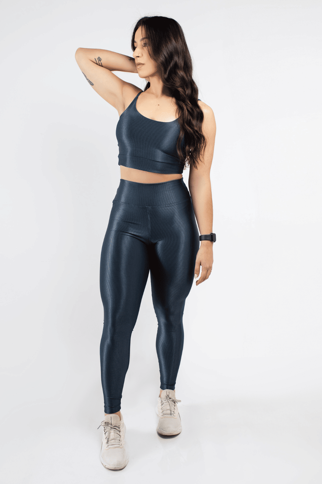 Legging Canelada cor Cinza Grafiti