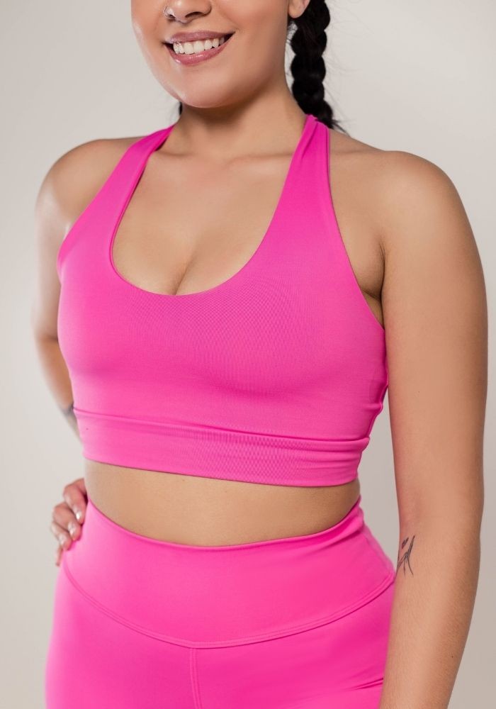 Shorts cor Rosa Chiclets Shorts cor Rosa Chiclets