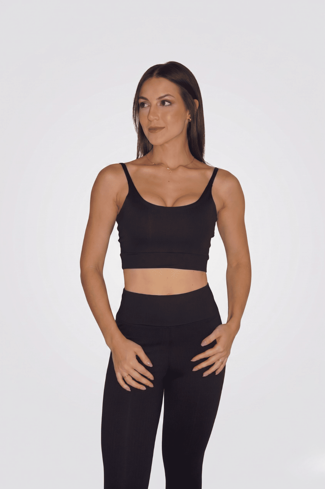 Top Alcinha Shape cor Preto