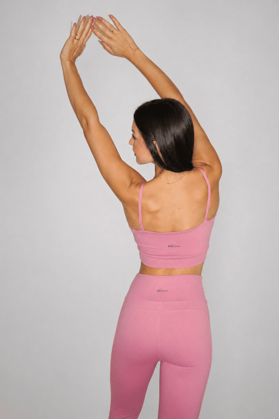 Conjunto Legging Shape modelo levanta bumbum cor Rosa Gloss + top alcinha Conjunto Legging Shape modelo levanta bumbum cor Rosa Gloss + top alcinha