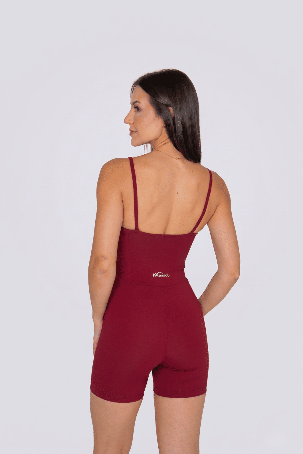 Macaquinho curto Daily cor Vermelho Merlot