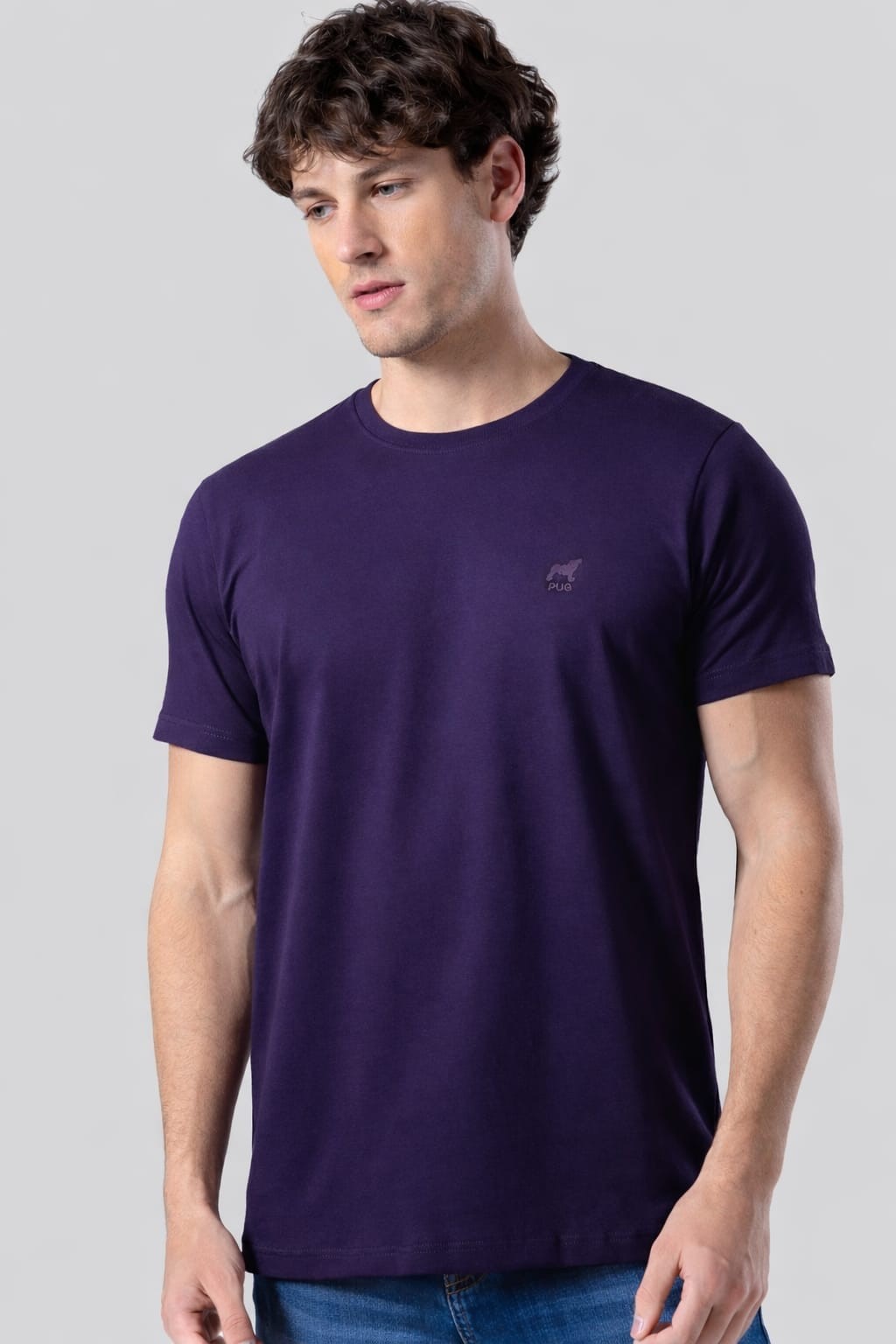 Camiseta Básica Pug Wear - ROXO Camiseta Básica Pug Wear - ROXO