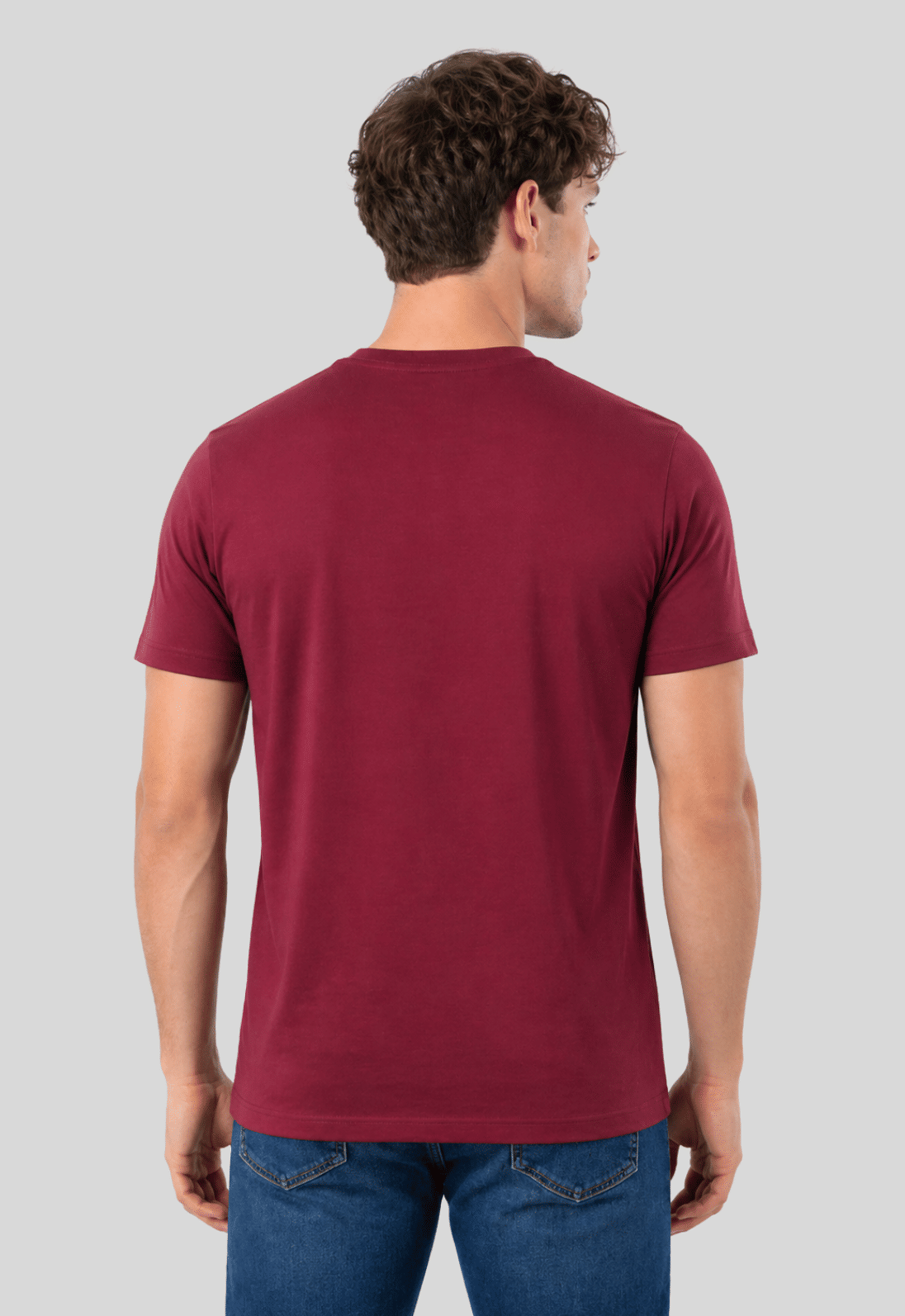 Camiseta Básica Pug Wear - Bordo Camiseta Básica Pug Wear - Bordo