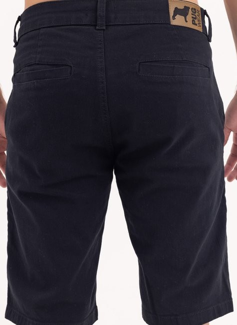 Bermuda Chino bolso Faca Sarja - Preto Bermuda Chino bolso Faca Sarja - Preto