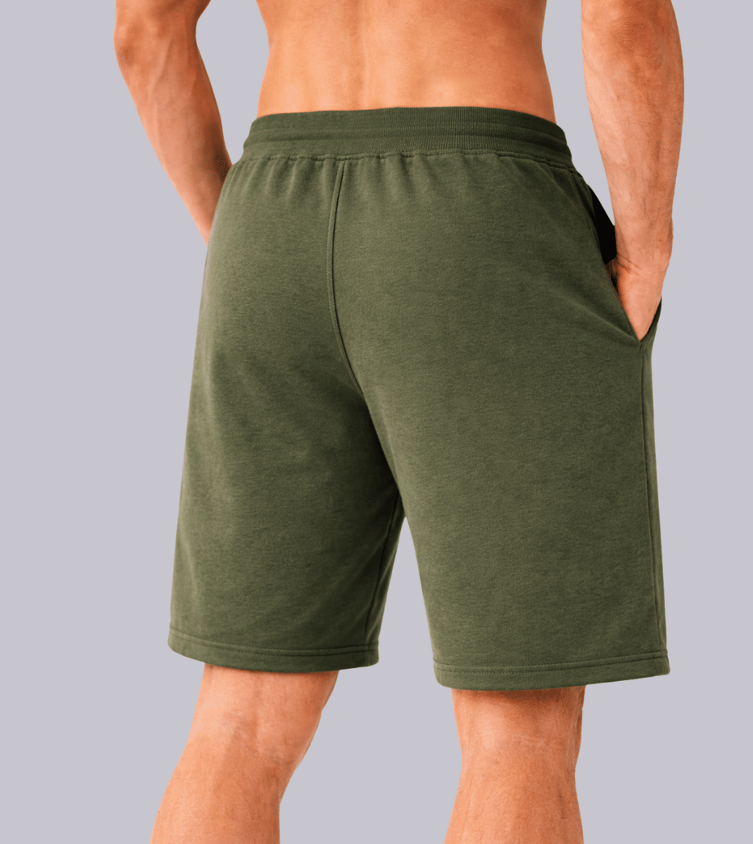 Bermuda Moletom Confort Pug Wear - Verde Militar Bermuda Moletom Confort Pug Wear - Verde Militar