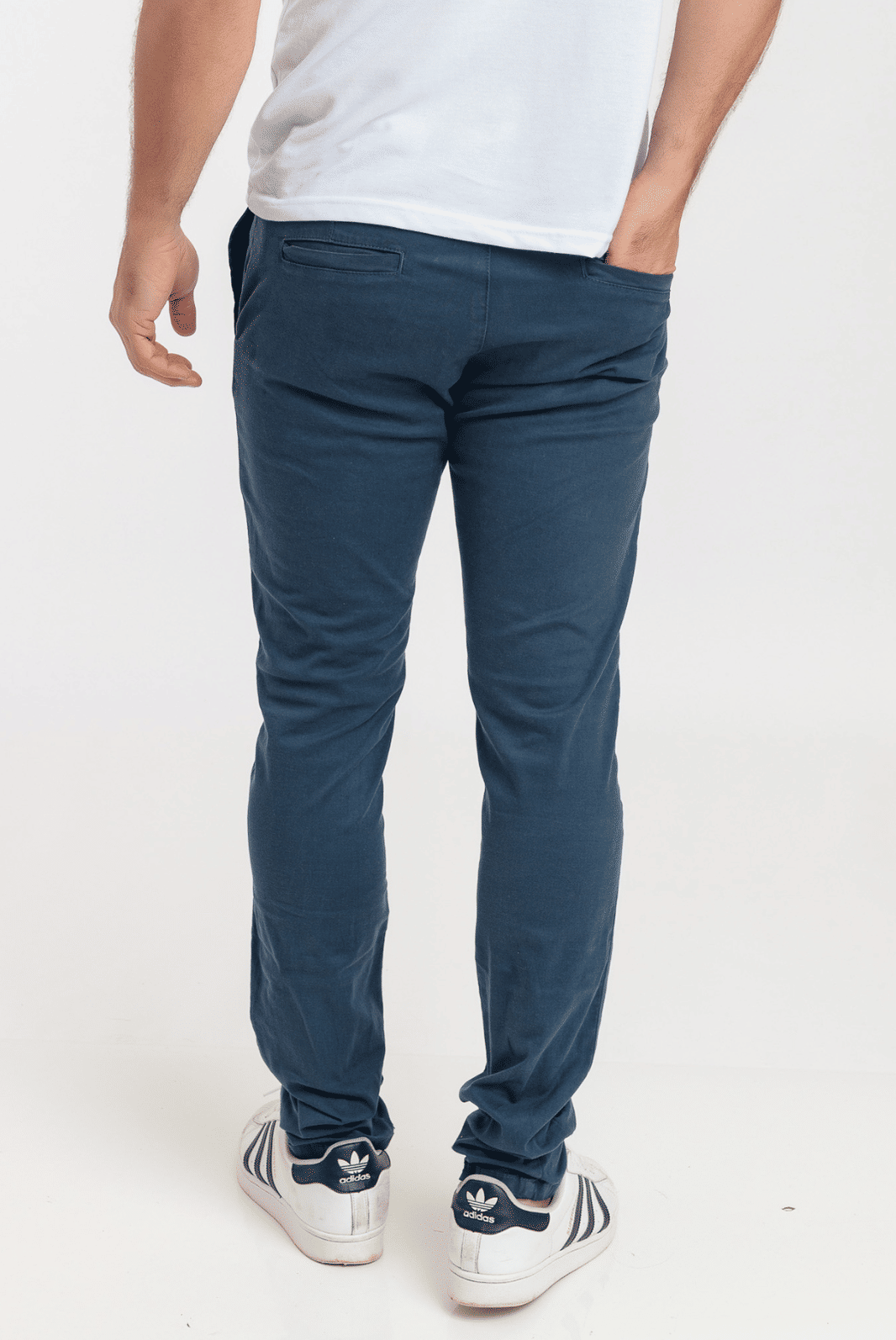 Calça Sarja Bolso Faca Masculino - AzulMarinho Calça Sarja Bolso Faca Masculino - AzulMarinho