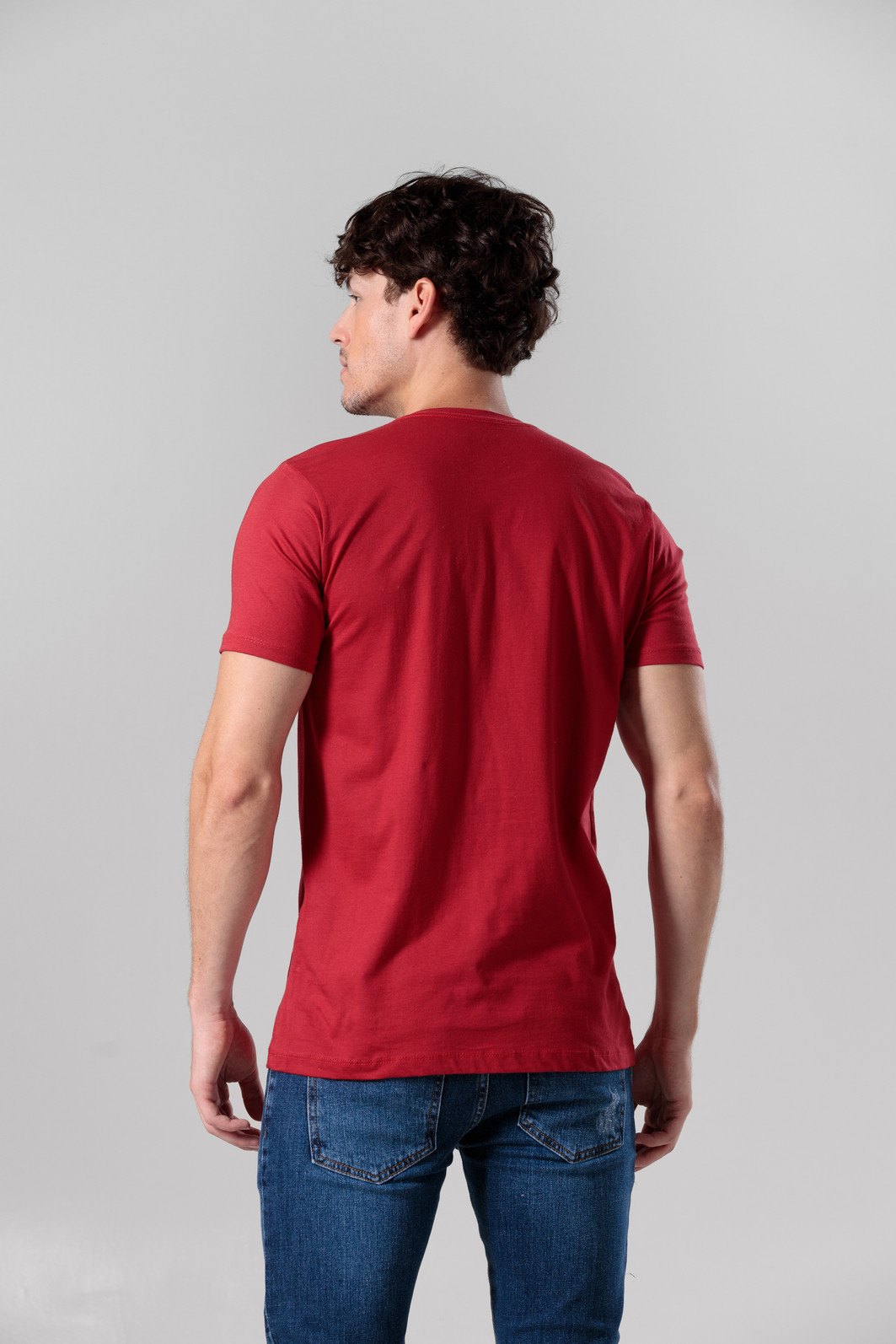 Camiseta Básica Pug Wear - Vermelho Camiseta Básica Pug Wear - Vermelho