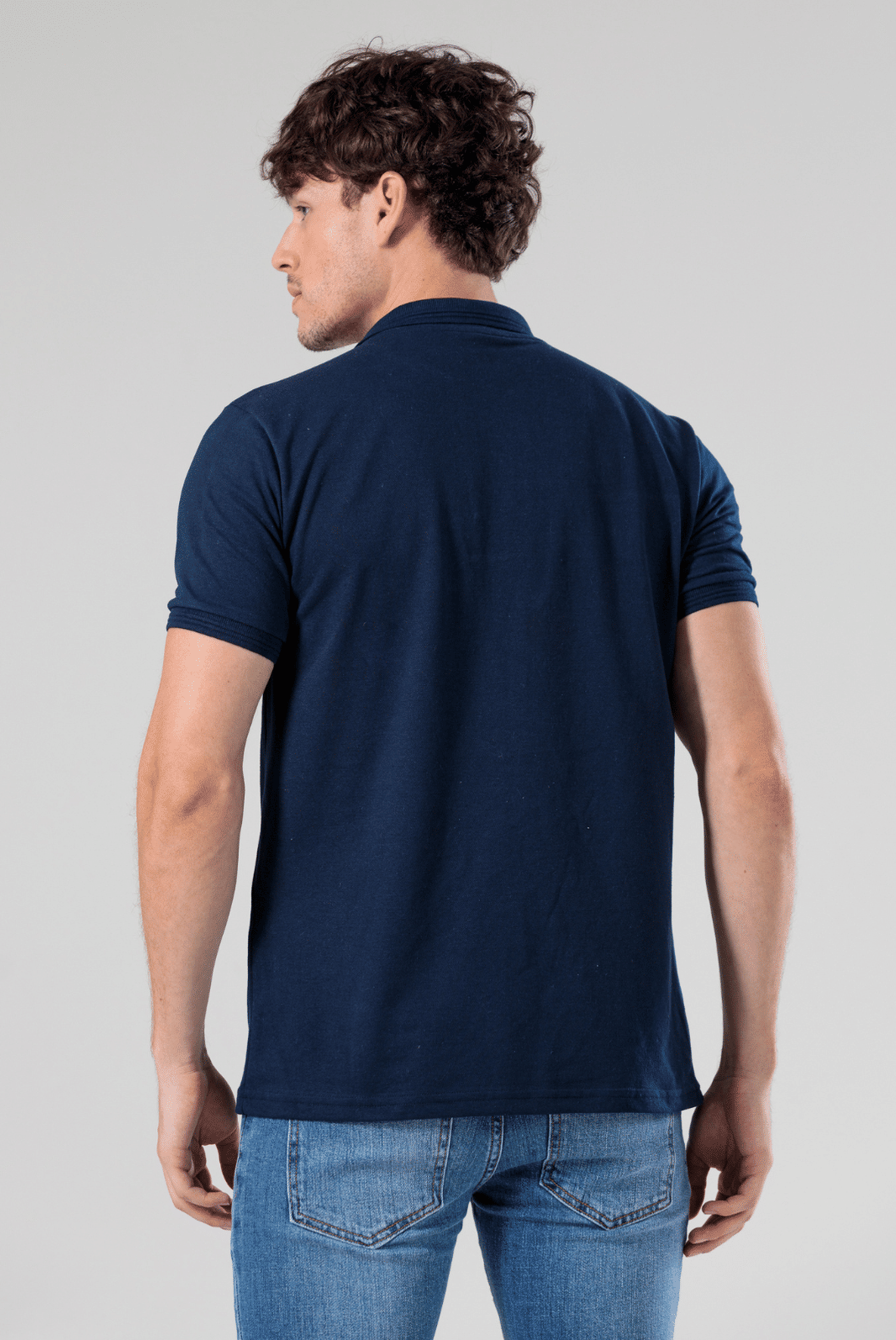 Camisa Polo Pug Wear - AZUL MARINHO Camisa Polo Pug Wear - AZUL MARINHO
