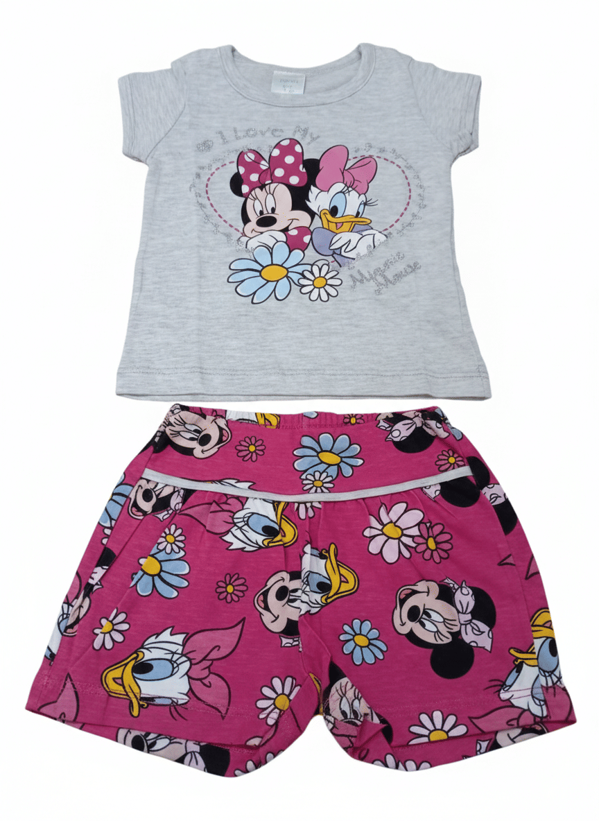 CONJ BRANDILI FEM DISNEY MINNIE E MARGARIDA M