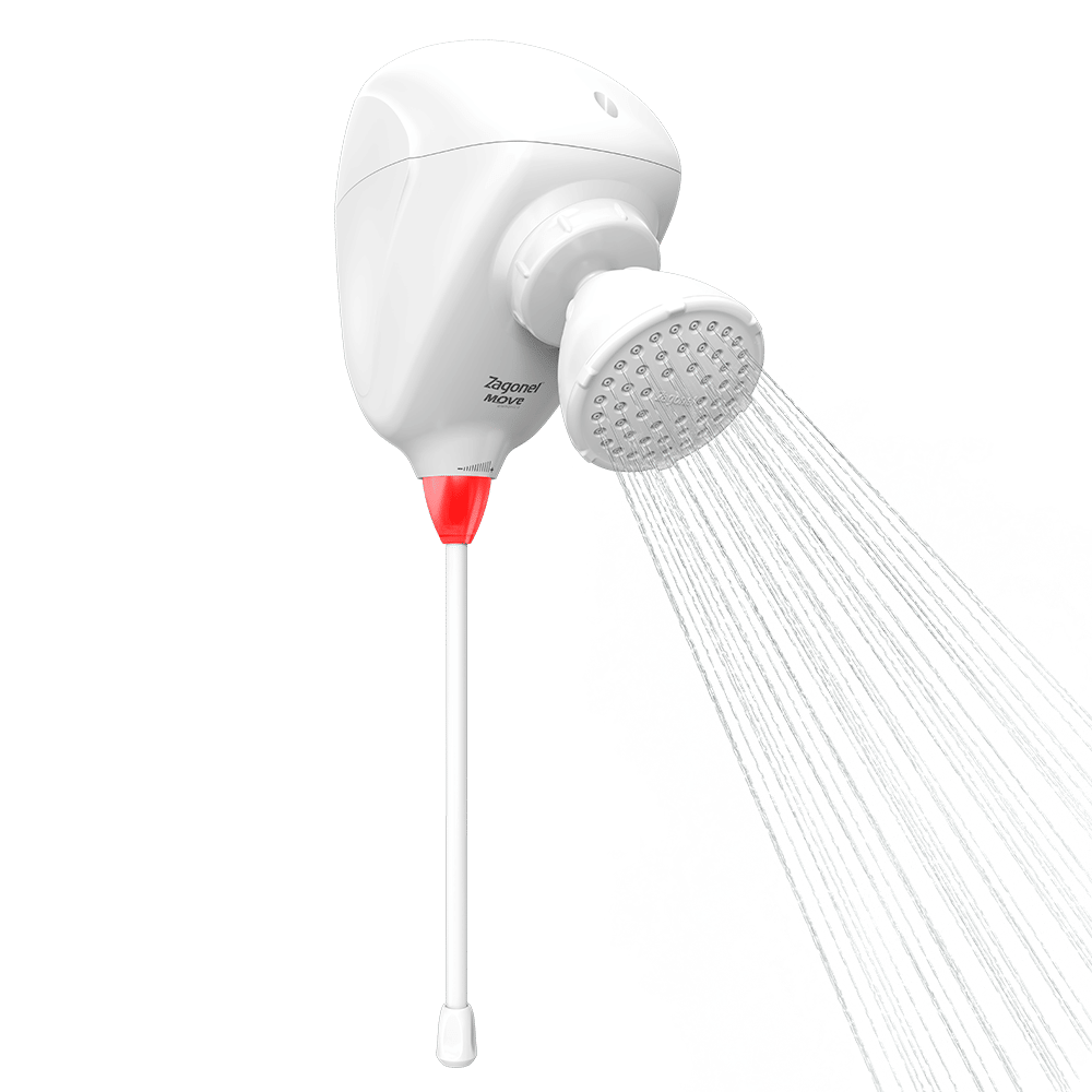 Chuveiro Ducha Move Eletrônica Zagonel 7500W 220V Chuveiro Ducha Move Eletrônica Zagonel 7500W 220V