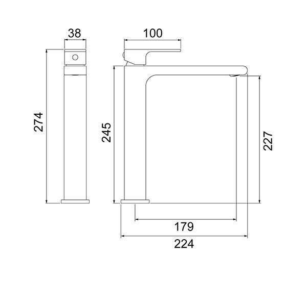 Torneira Misturador Monocomando Loren Like 2877 C78 Lorenzetti