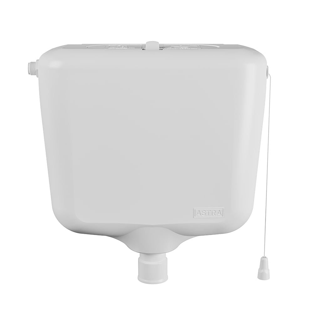 Caixa De Descarga 9 Litros Branca Astra Caixa De Descarga 9 Litros Branca Astra