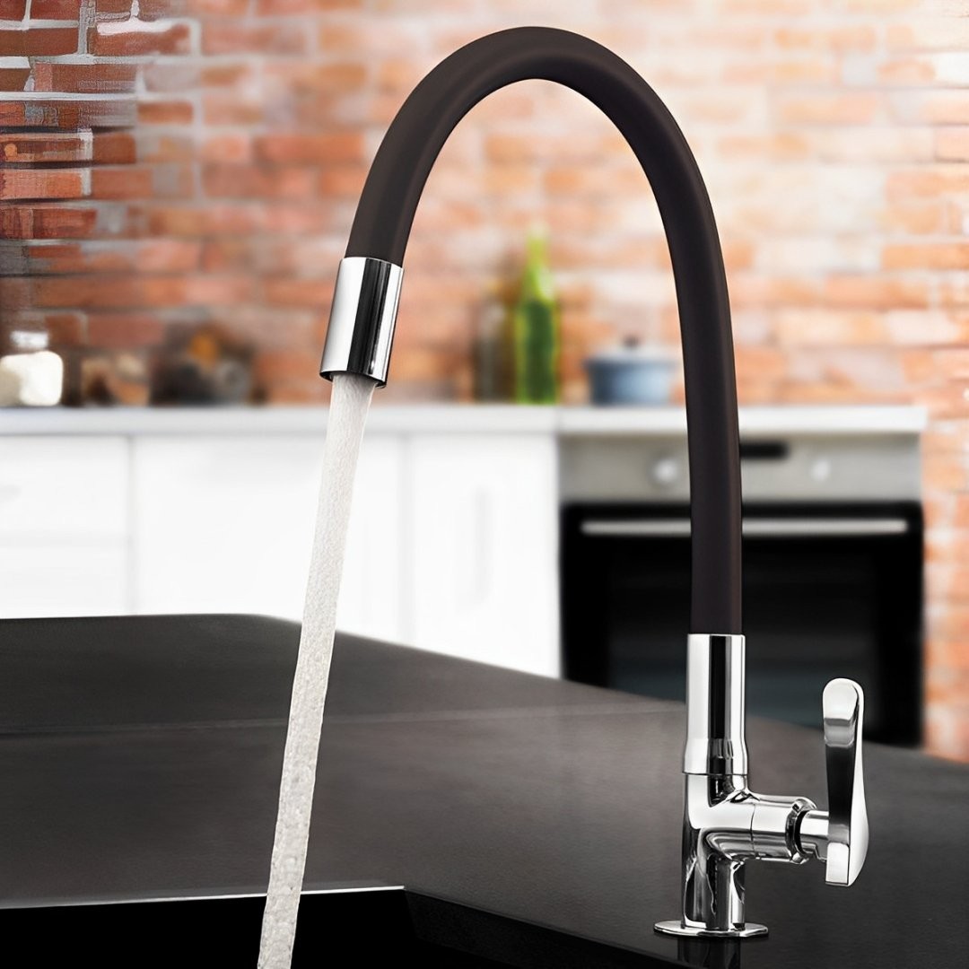 Torneira De Mesa Lorenflex Bica Flexível Preta 1177 B27 Lorenzetti Torneira De Mesa Lorenflex Bica Flexível Preta 1177 B27 Lorenzetti