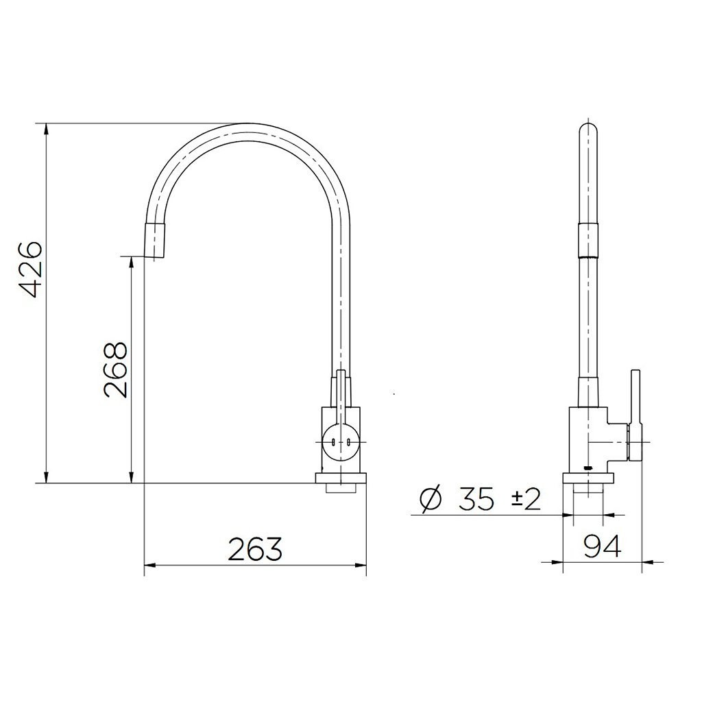 Torneira Misturador Monocomando Docol Spice Preto/Cromado 00905657