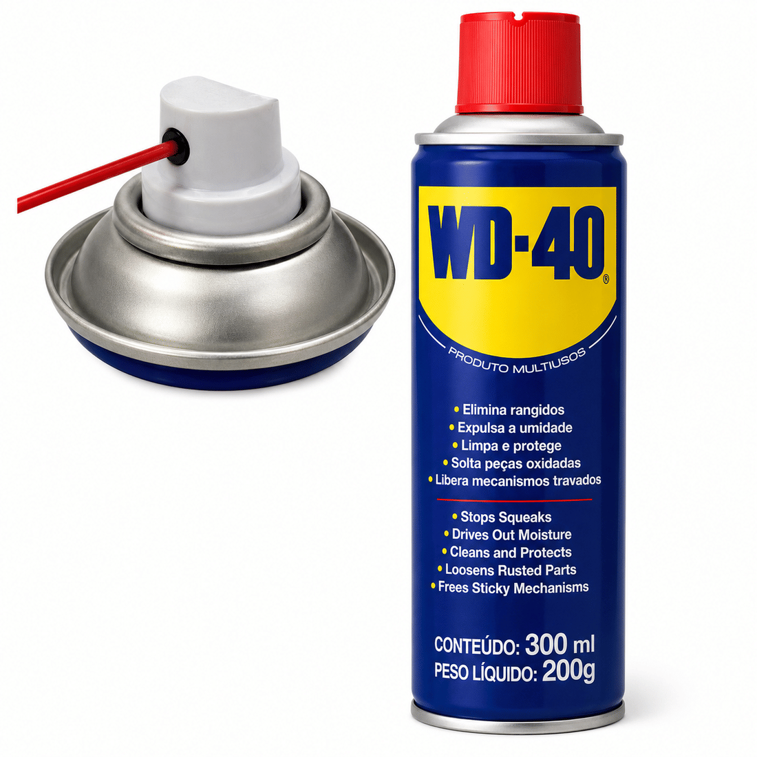 Óleo Lubrificante WD-40 300ml Óleo Lubrificante WD-40 300ml