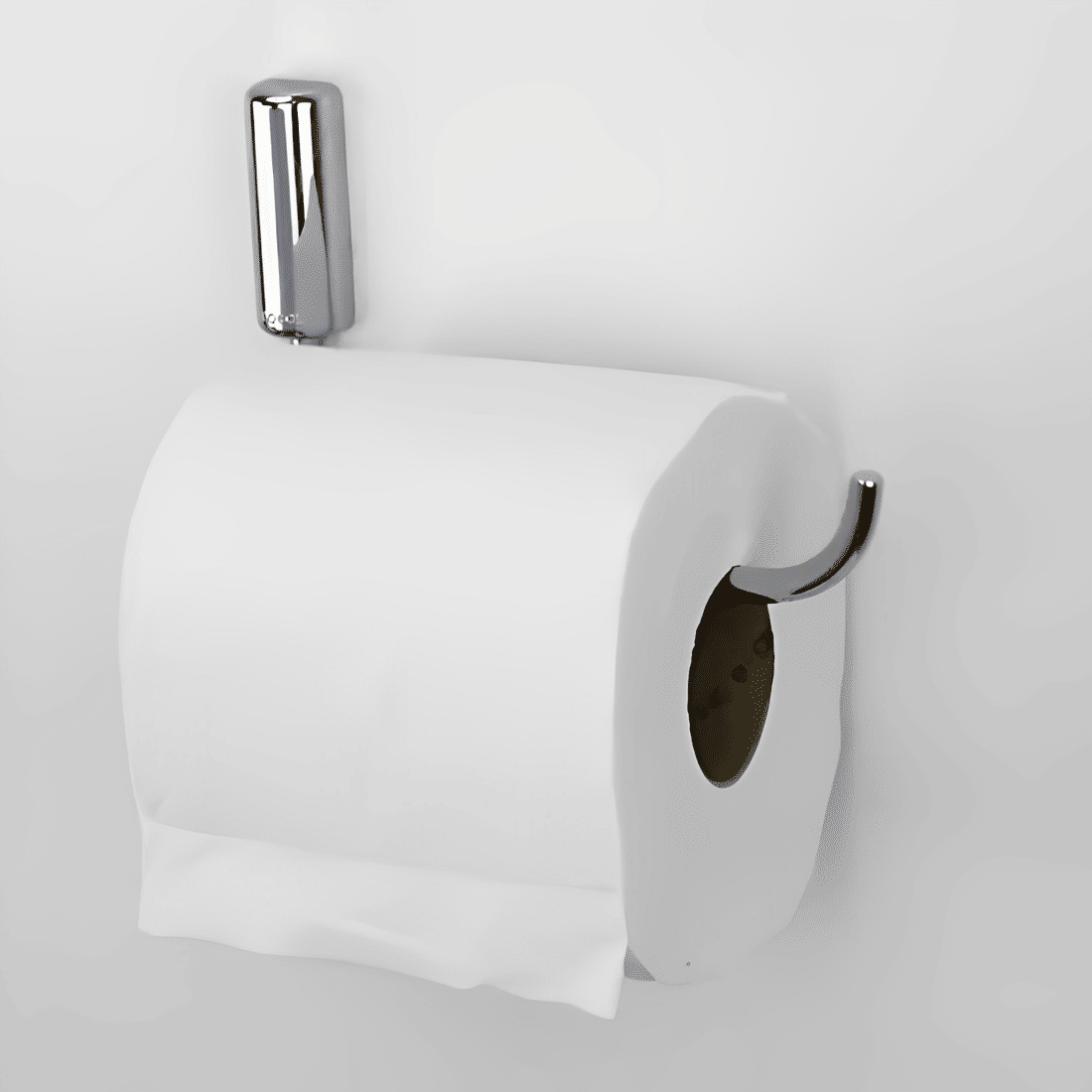 Papeleira De Parede Idea Cromada Docol 586006 Papeleira De Parede Idea Cromada Docol 586006