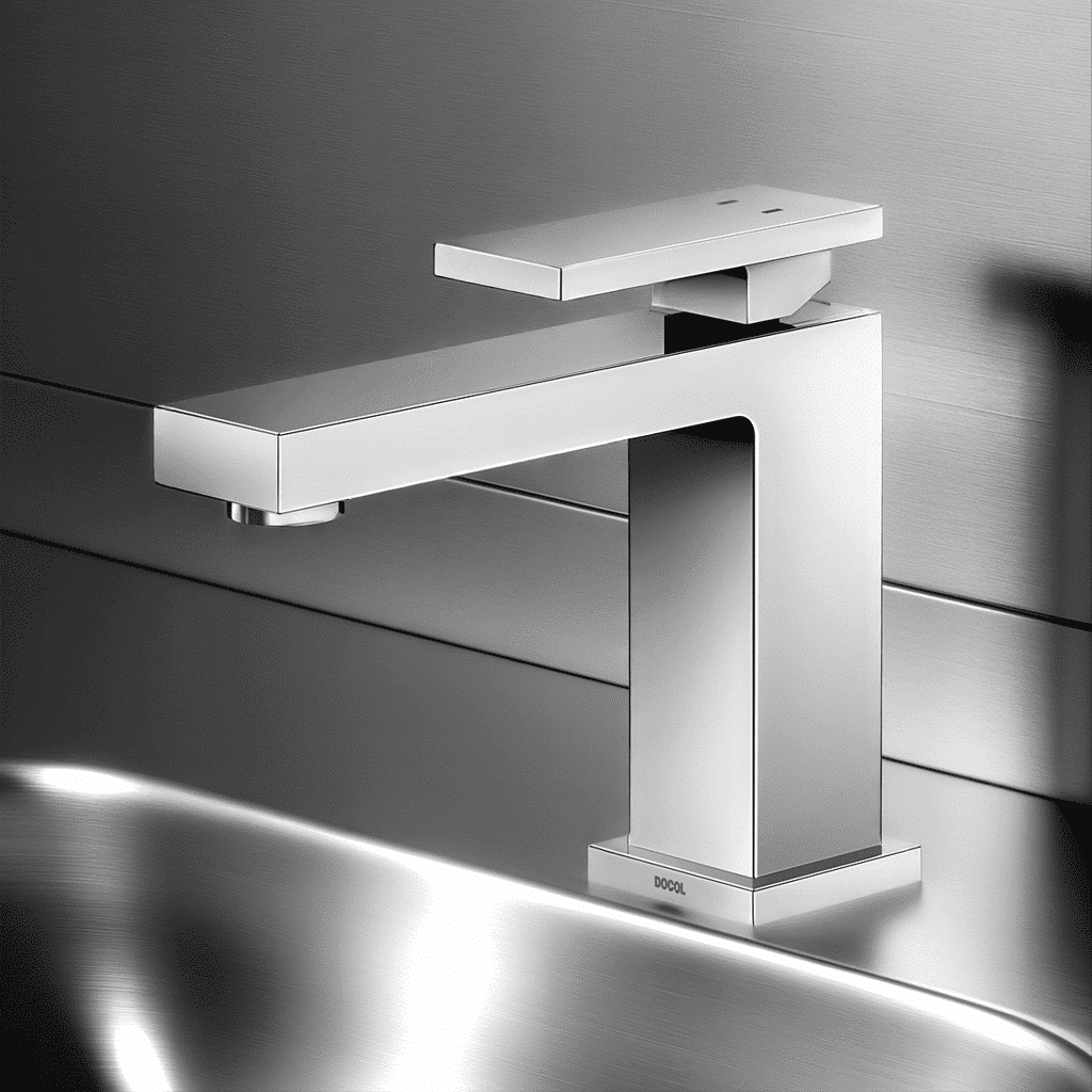 Torneira Misturador Monocomando Para Banheiro New Edge Docol 00925306 Torneira Misturador Monocomando Para Banheiro New Edge Docol 00925306