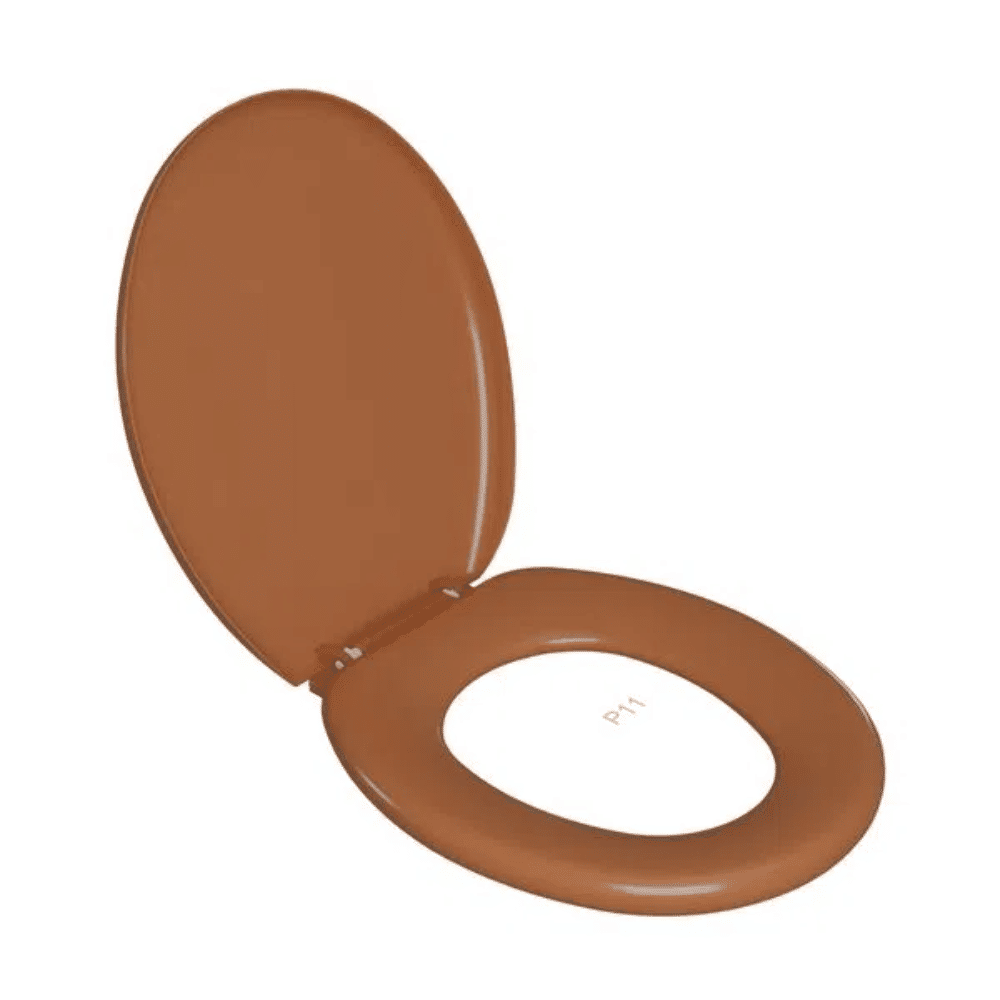 Kit Completo Vaso Sanitário Convencional Parati Caramelo / Marrom Logasa Kit Completo Vaso Sanitário Convencional Parati Caramelo / Marrom Logasa