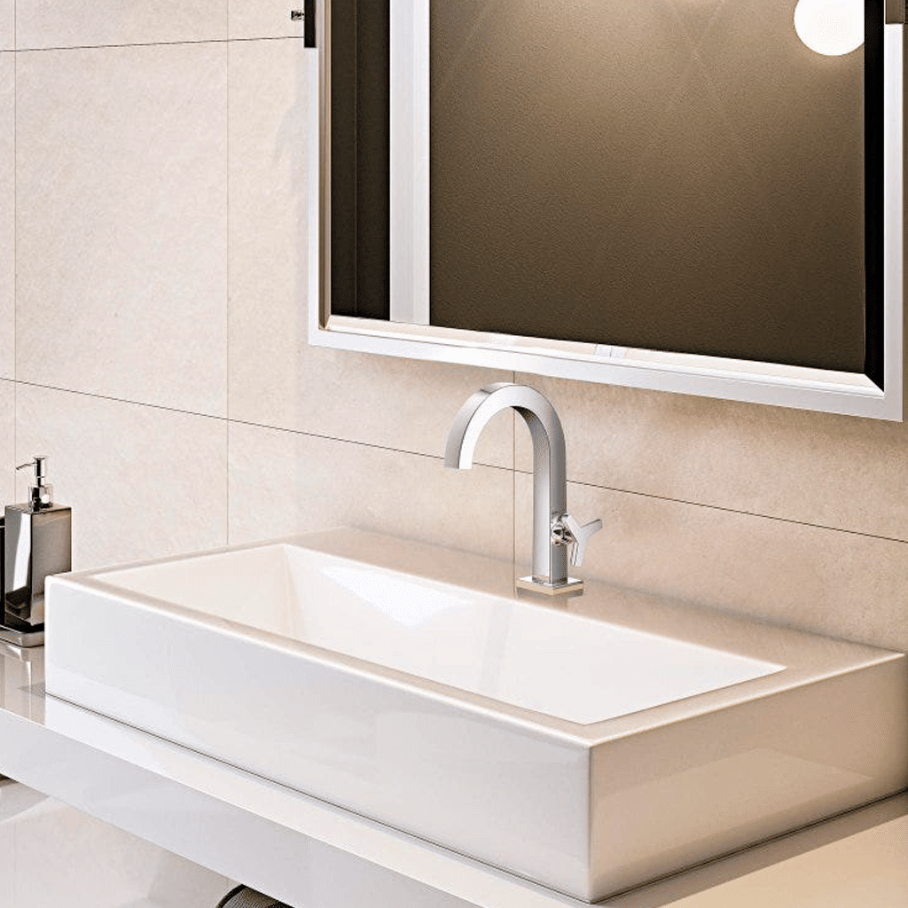 Torneira Lavatorio de Mesa City Chrome High Docol 00876306 Torneira Lavatorio de Mesa City Chrome High Docol 00876306