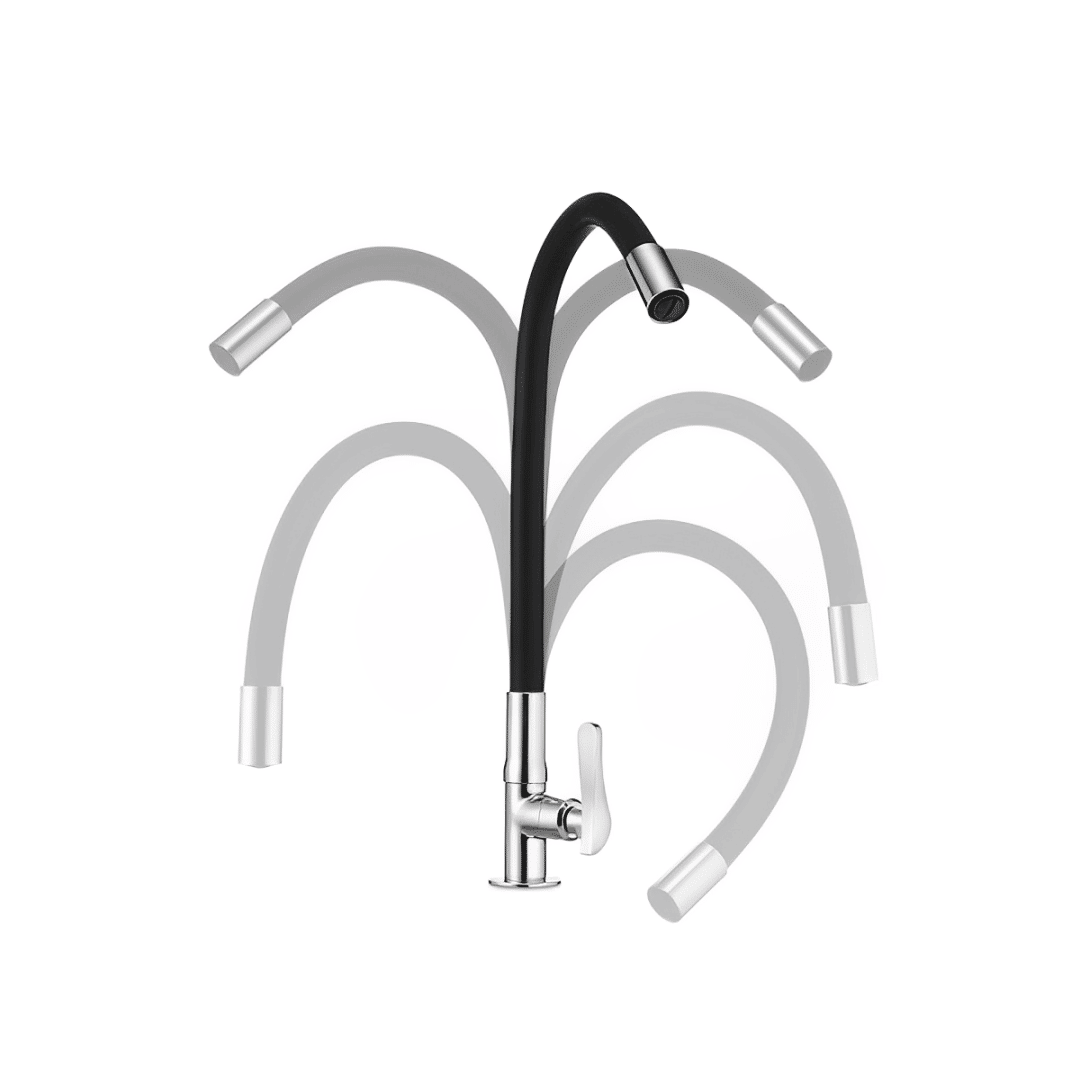 Torneira De Mesa Lorenflex Bica Flexível Preta 1177 B27 Lorenzetti Torneira De Mesa Lorenflex Bica Flexível Preta 1177 B27 Lorenzetti