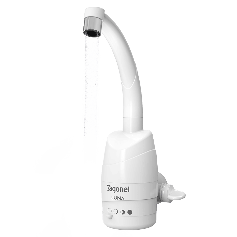 Torneira Luna Branca 4 Temperaturas 5500W 220V Zagonel
