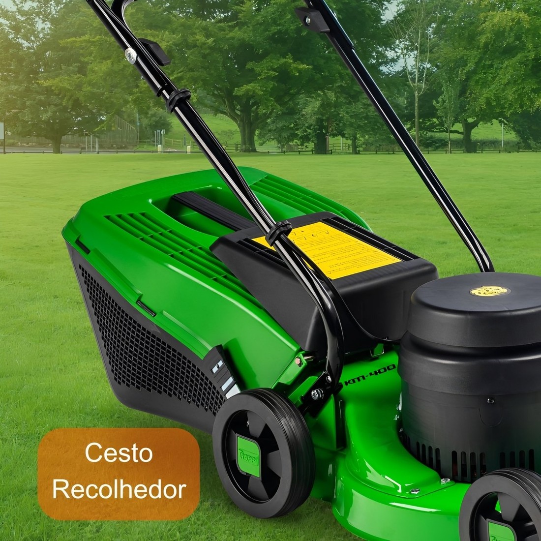 Cortador de Grama KM-400 1800W 220V Com Recolhedor Trapp