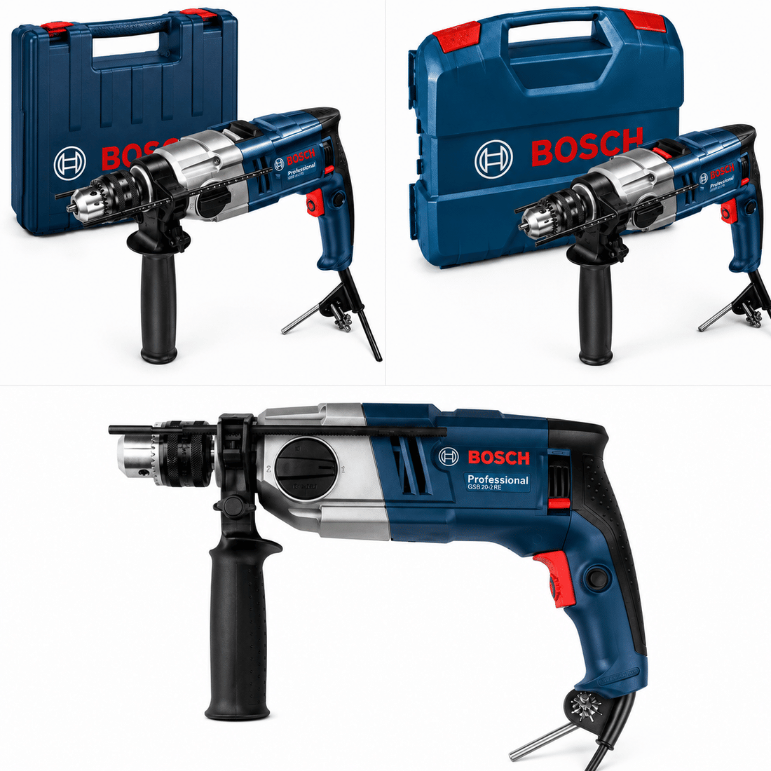 Furadeira de Impacto GSB 20-2 Com Reversão Bosch Furadeira de Impacto GSB 20-2 Com Reversão Bosch