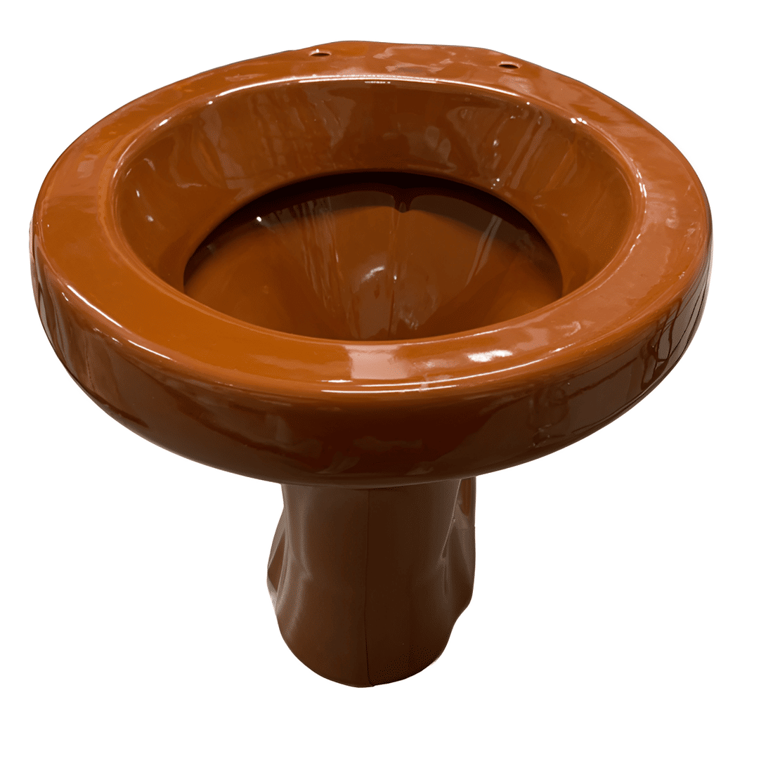 Kit Completo Vaso Sanitário Convencional Parati Caramelo / Marrom Logasa Kit Completo Vaso Sanitário Convencional Parati Caramelo / Marrom Logasa