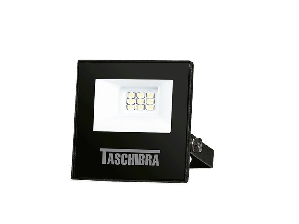 Refletor TR Led 10W 6500K Preto