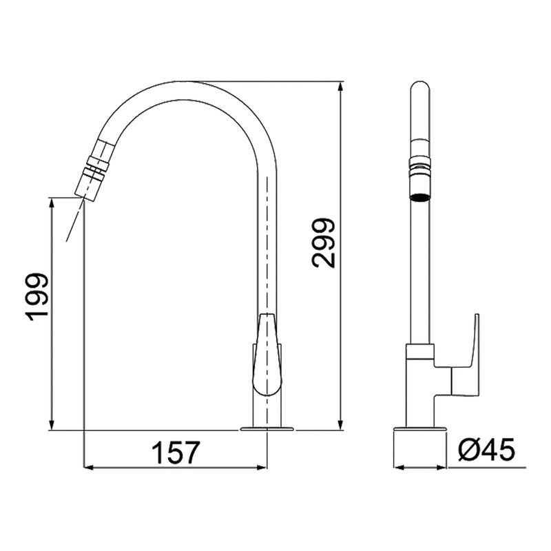 Torneira Para Cozinha Bica Móvel Loren Joy Lorenzetti 1167 C32 Torneira Para Cozinha Bica Móvel Loren Joy Lorenzetti 1167 C32